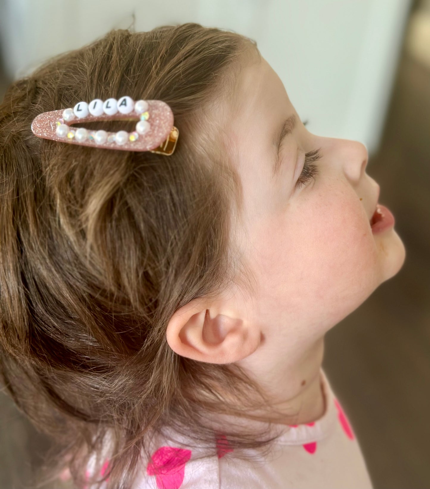 Sparkly Pearl & Rhinestone Hair Clip